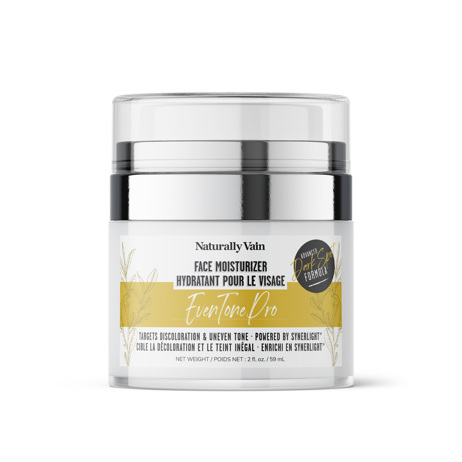 EvenTone Pro: Dark Spot Correcting Face Moisturizer | Naturally Vain