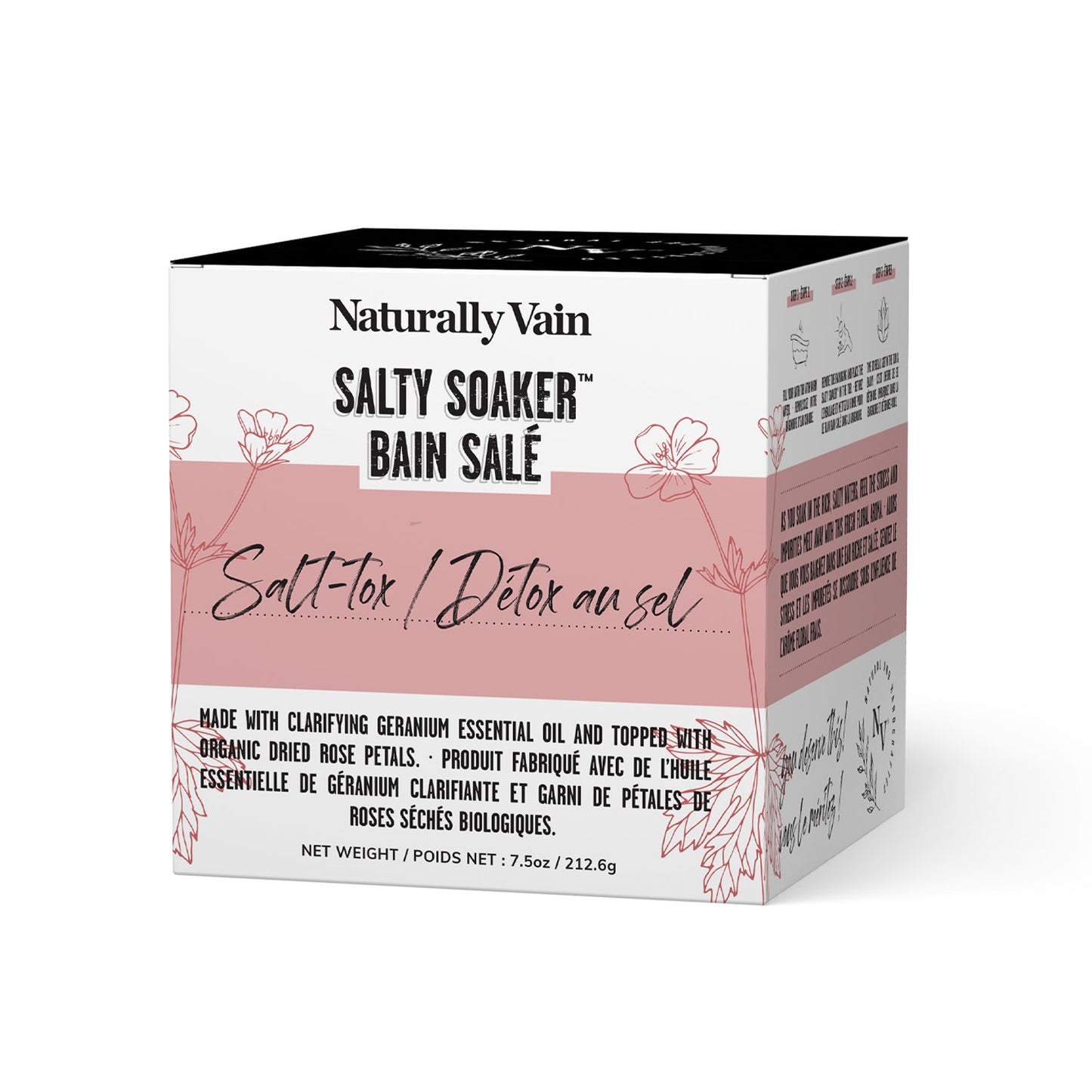 Salt-tox: Salty Soaker™ for Dry Skin and Relaxation