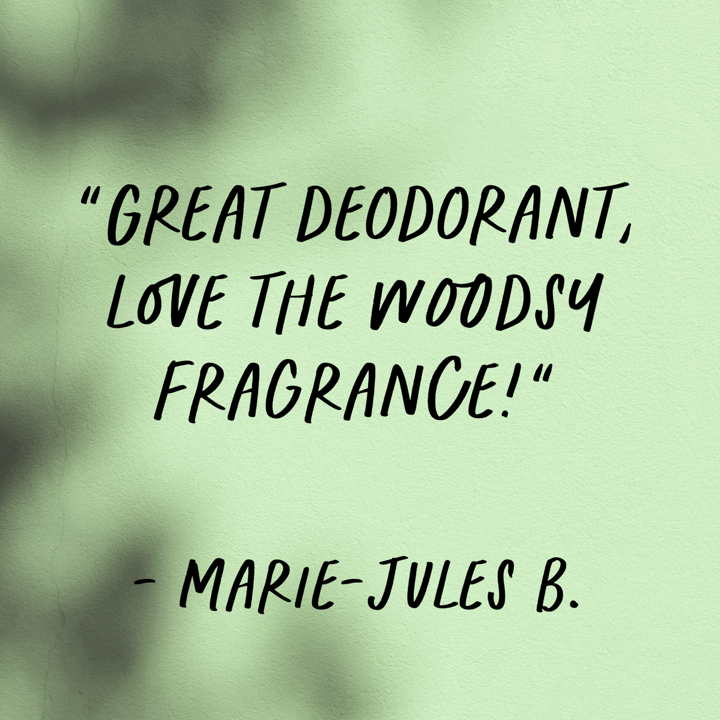 Woodsy: Natural Deodorant with Crisp Woods & Purifying Tea Tree