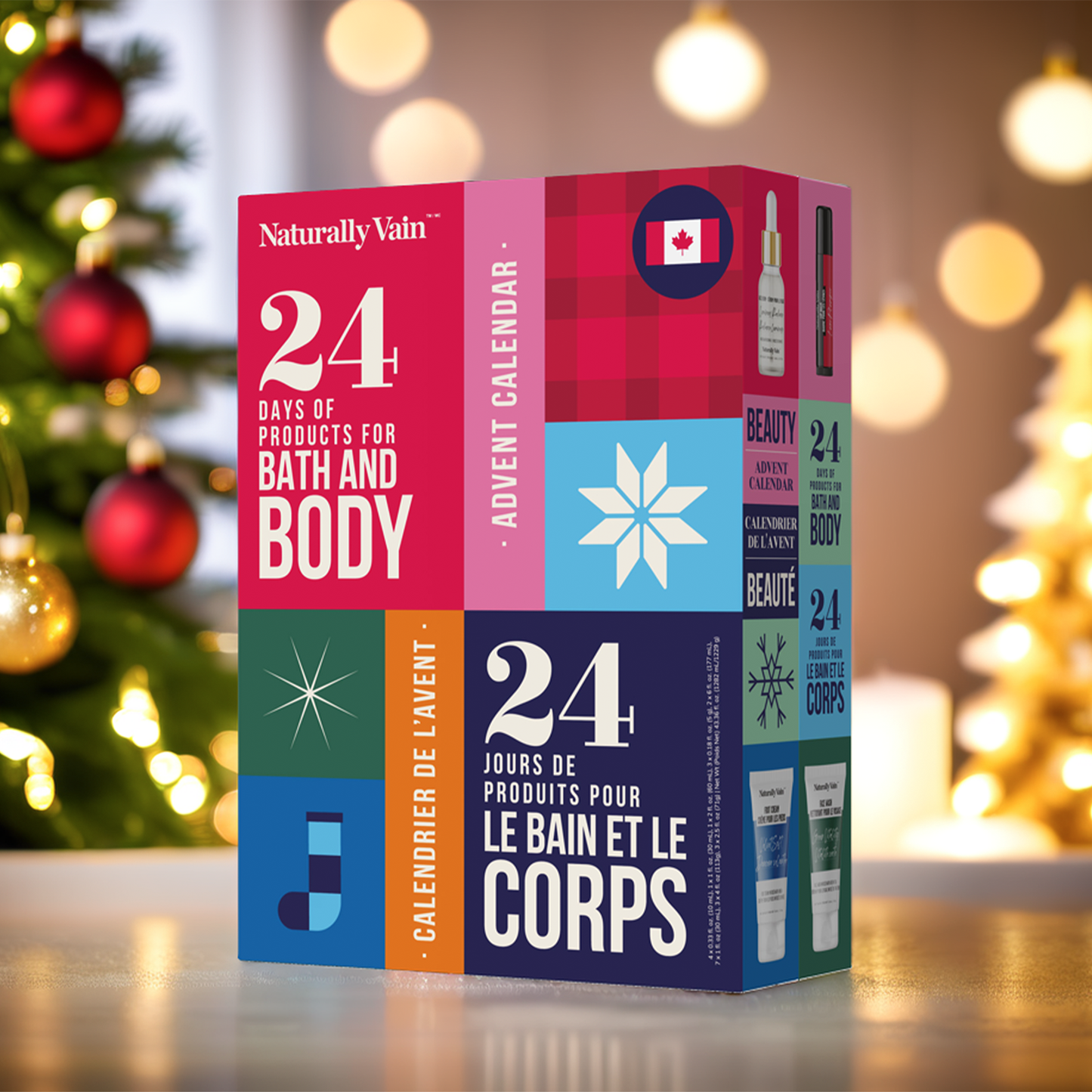 NEW! 24 Days of Bath and Body Bliss - (10 FULL SIZE ITEMS) Advent Self-Care for Every Day