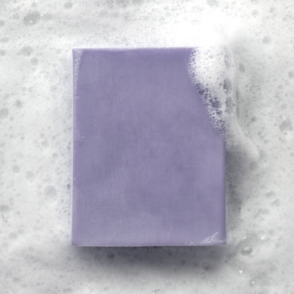 Calm: Cold Processed Soap Bar with Lavender for Sensitive + Stress-Prone Skin