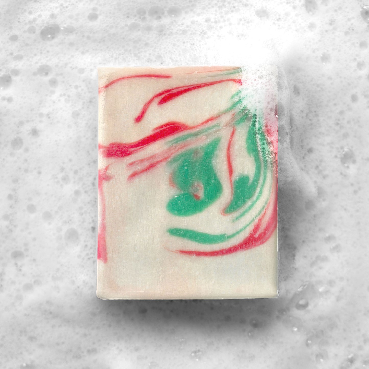 Poinsettia - Natural Holiday Soap Bar