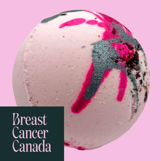 Hope in Bloom: Bath Bomb to Support Breast Cancer Canada