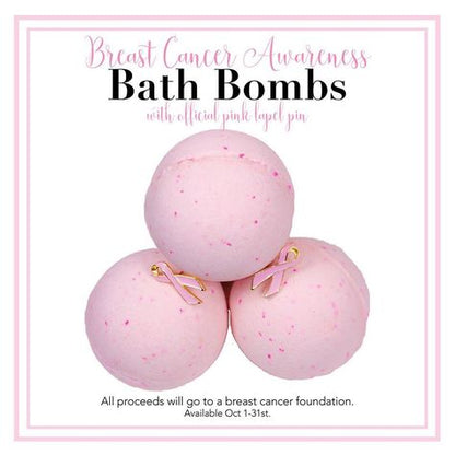 Breast Cancer Canada Bath Bomb