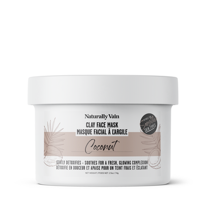 Coconut: Calming Clay Face Mask For Sensitive Skin Types