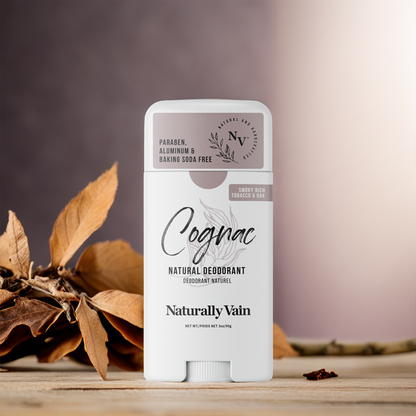 Cognac: Natural Deodorant with Rich Tobacco & Oak-Aged Aromas