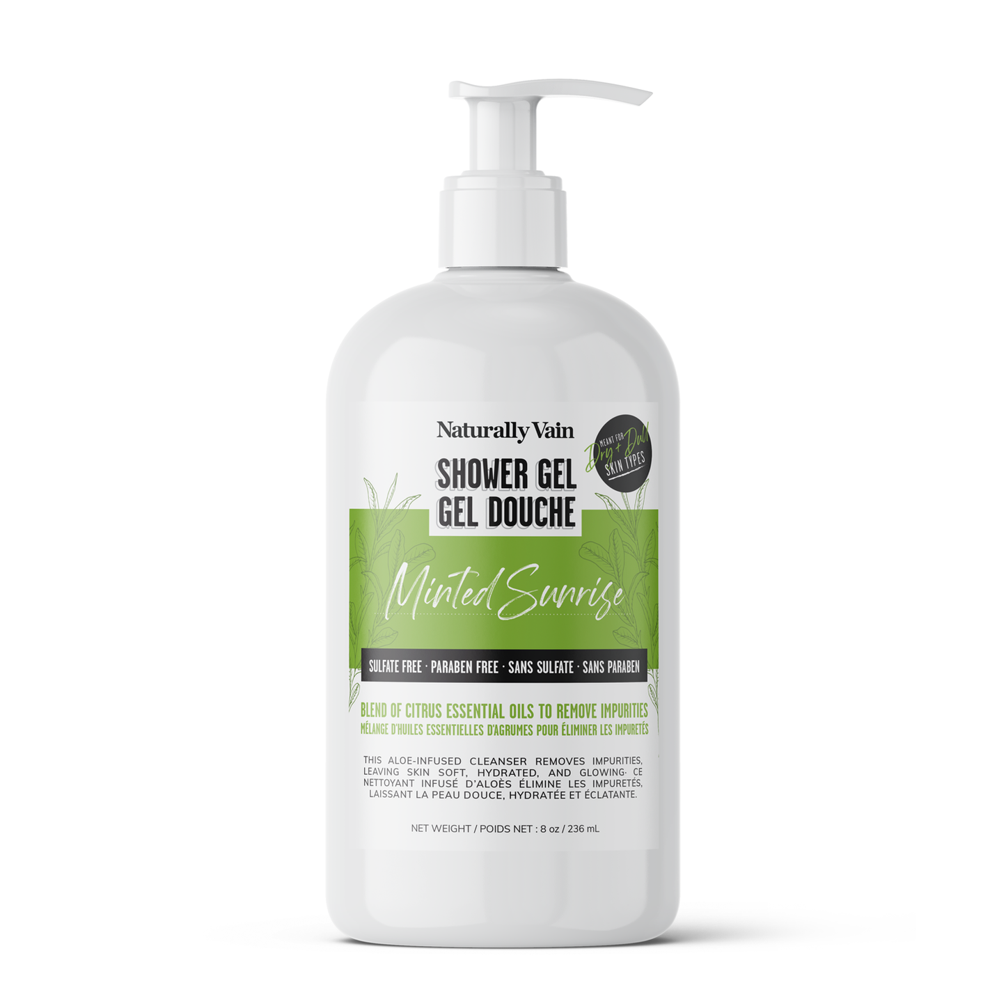 Minted Sunrise: Shower Gel to Invigorate, Energize, Refresh