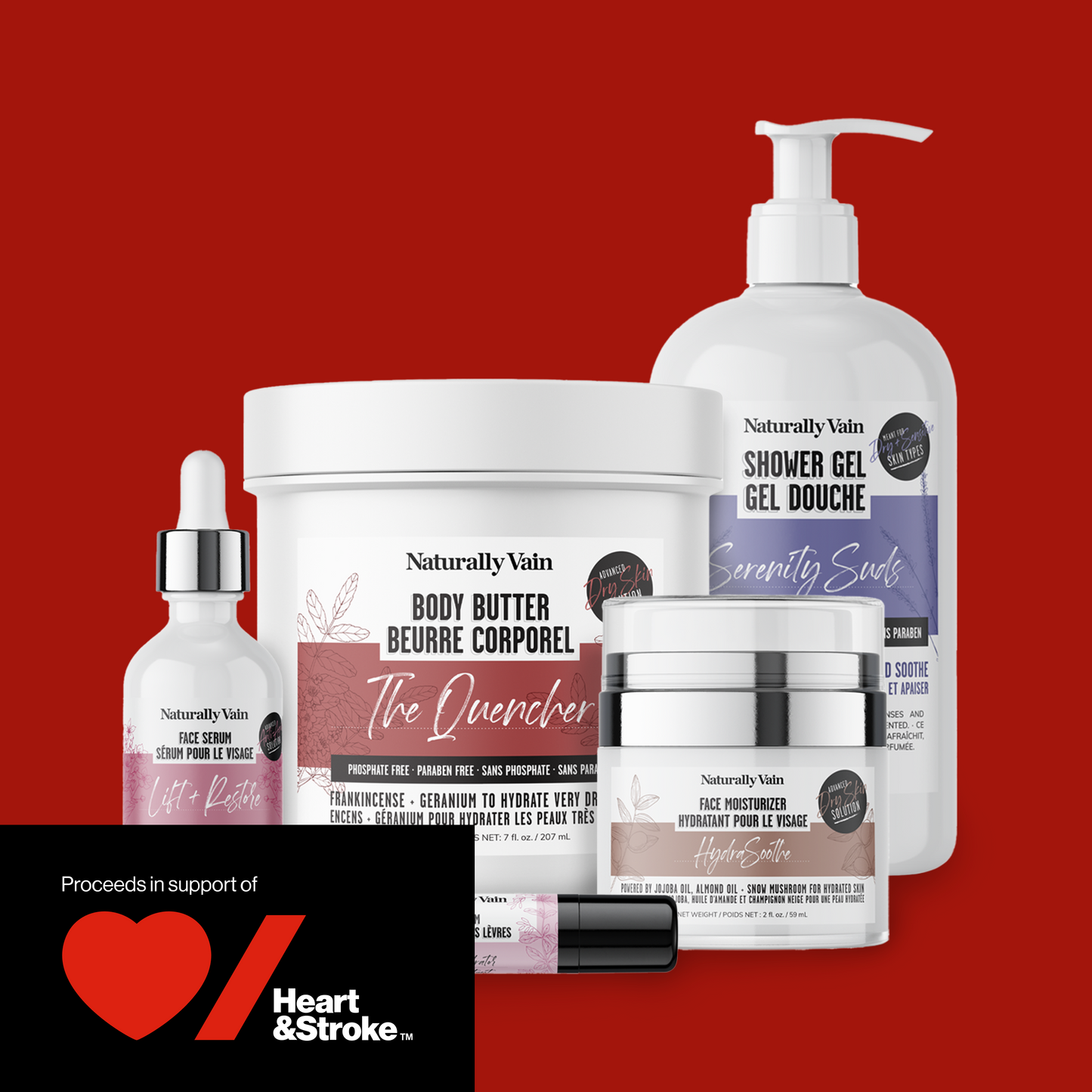 Moisture Magic Bundle: Deep Hydration Essentials for Soft, Nourished Skin ($10 Donated to Heart&Stroke)