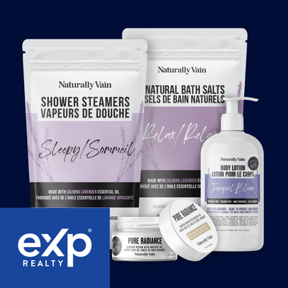 Nighttime Ritual Bundle: Lavender-infused Bath Essentials for Calming & Restful Sleep - EXP