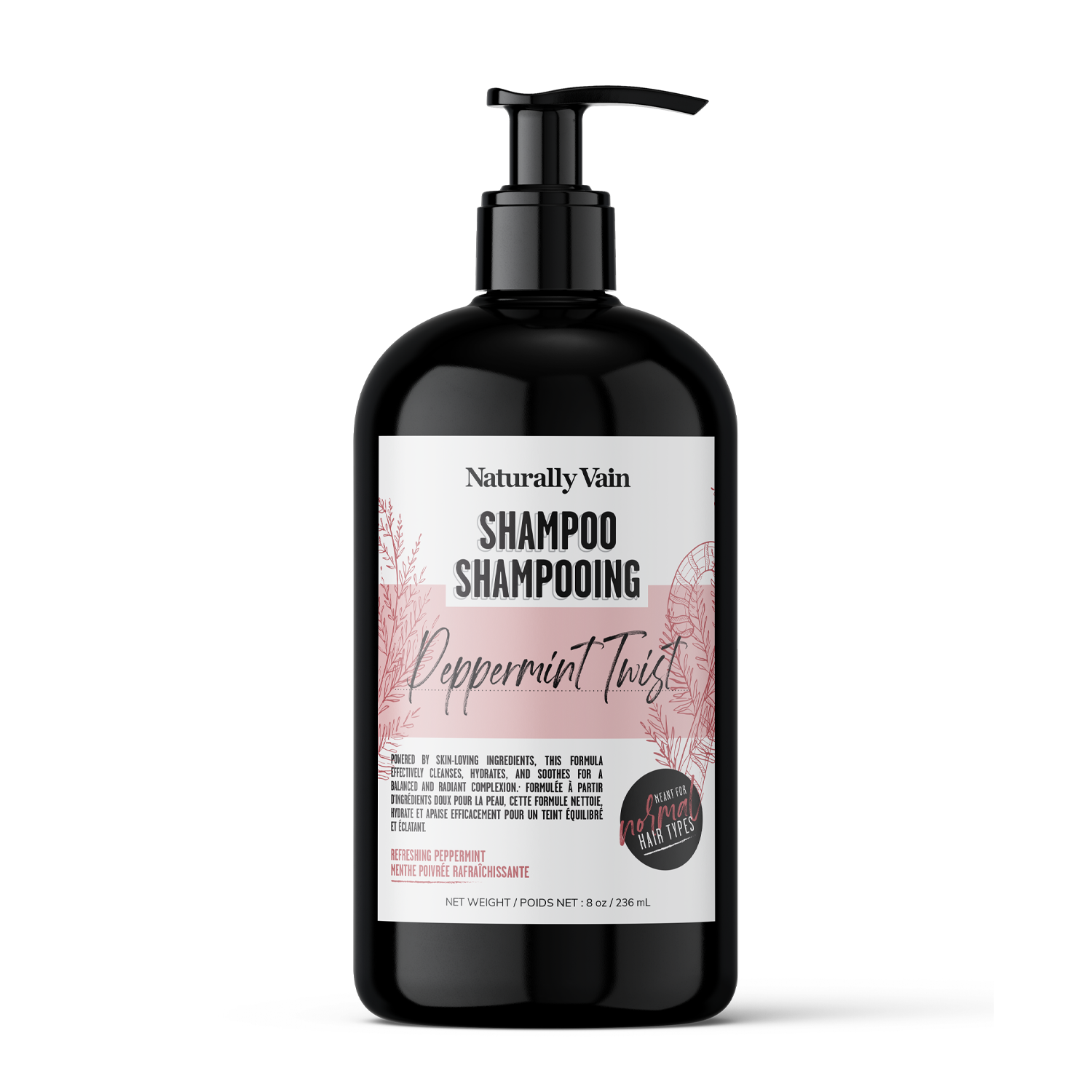 Peppermint Twist: Refreshing Shampoo for Normal Hair & Scalp ...