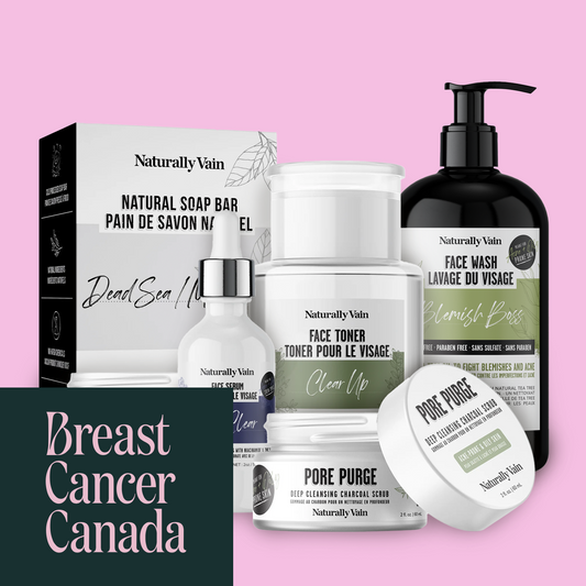 Pore Perfect Bundle: Balancing Facial Essentials for Acne-Prone and Oily Skin ($10 Donated to Breast Cancer Canada)