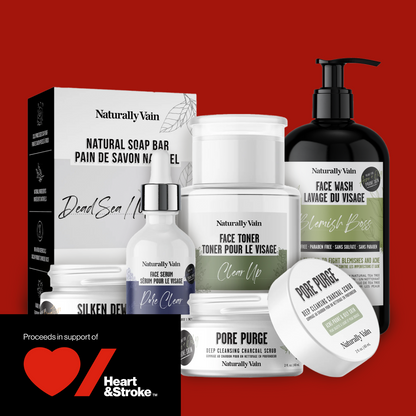 Pore Perfect Bundle: Balancing Facial Essentials for Acne-Prone and Oily Skin ($10 Donated to Heart&Stroke)