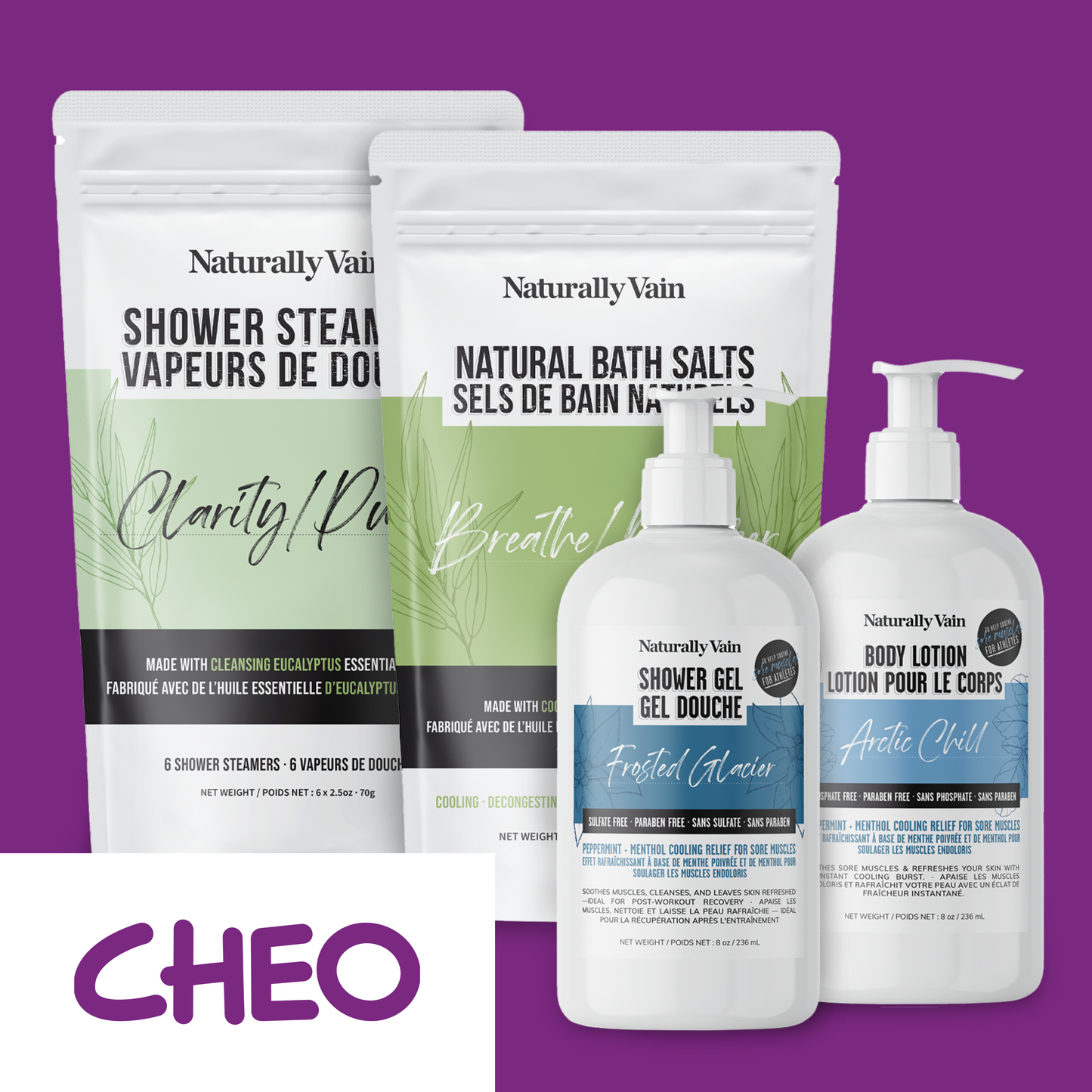 Post-Workout Muscle Relief Bundle: Recovery Essentials for Sore Muscles ($10 Donated to CHEO)