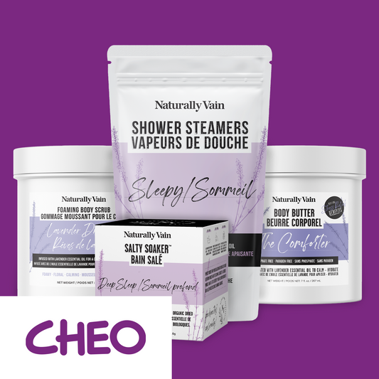 Relax + Stress Relief Bundle: Calming Lavender Essentials for Ultimate Relaxation ($10 Donated to CHEO)