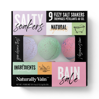 9 Pack of Salty & Fizzy Salty Soakers™