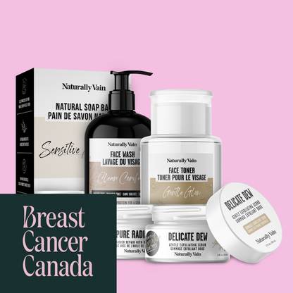 Sensitive Relief Bundle: Face Essentials for Sensitive Skin Types ($10 Donated to Breast Cancer Canada)