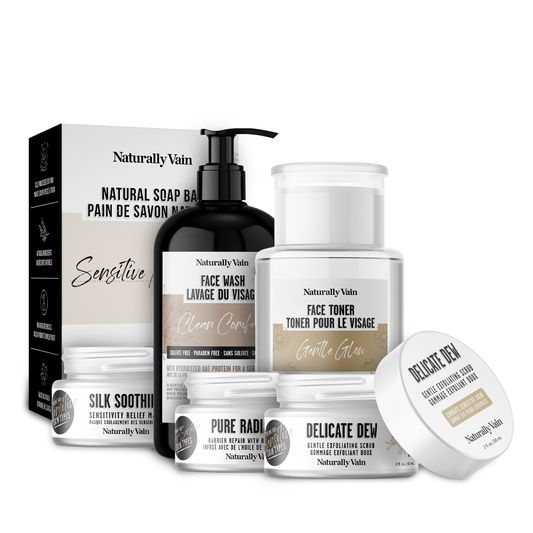 Sensitive Relief Bundle: Face Essentials for Sensitive Skin Types