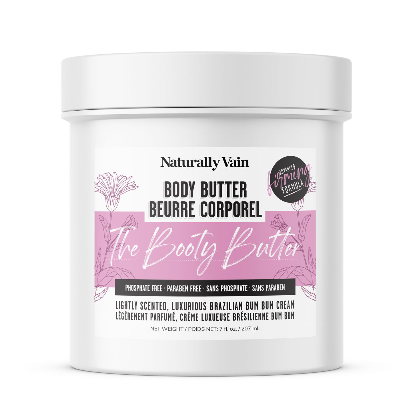 The Booty Butter: Firming + Sculpting Brazilian Bum Bum Body Butter