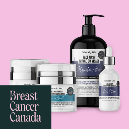 Timeless Radiance Bundle: Age-Defying Facial Essentials for Youthful, Glowing Skin ($10 Donated to Breast Cancer Canada)